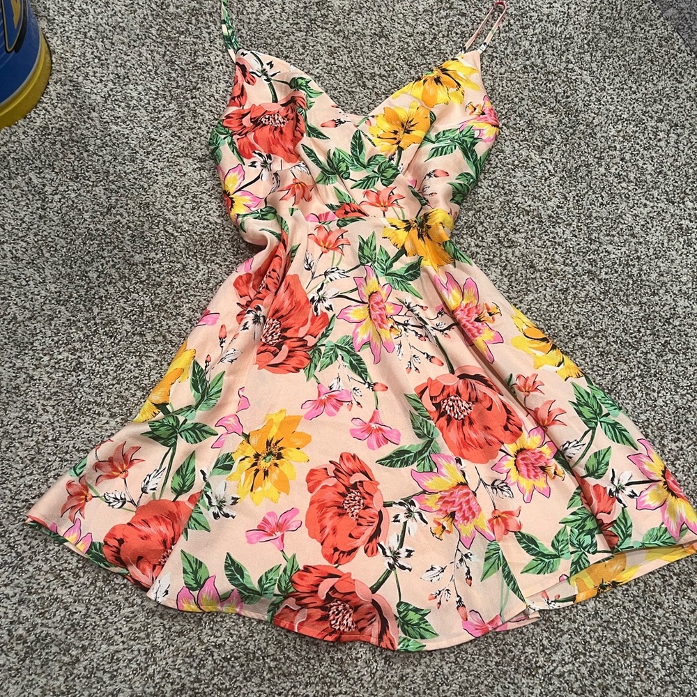 Express floral dress